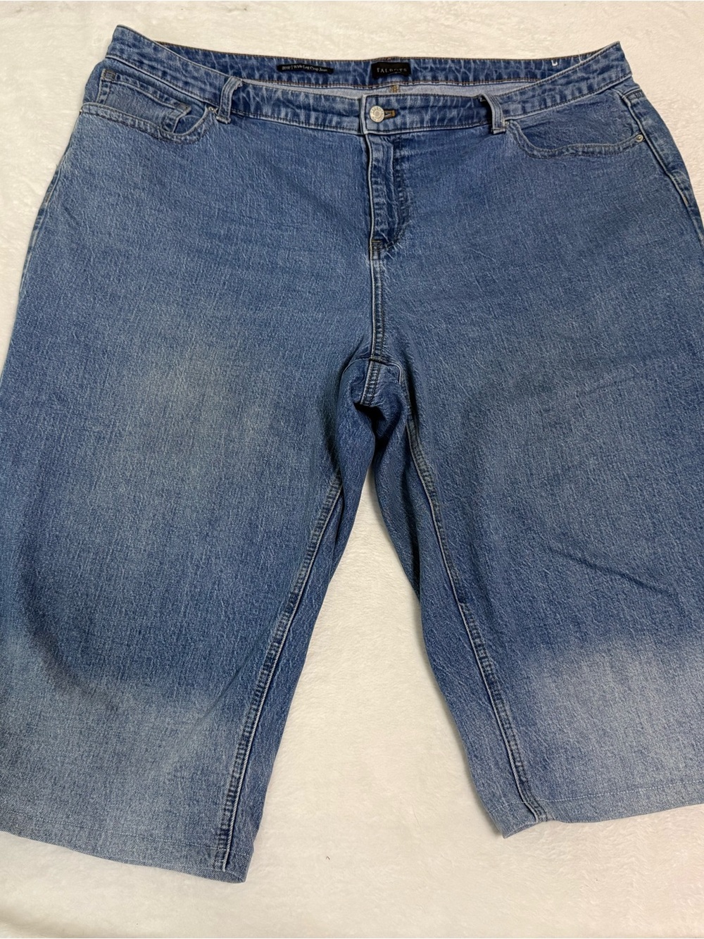 Talbots Light Blue Denim Bermuda Shorts